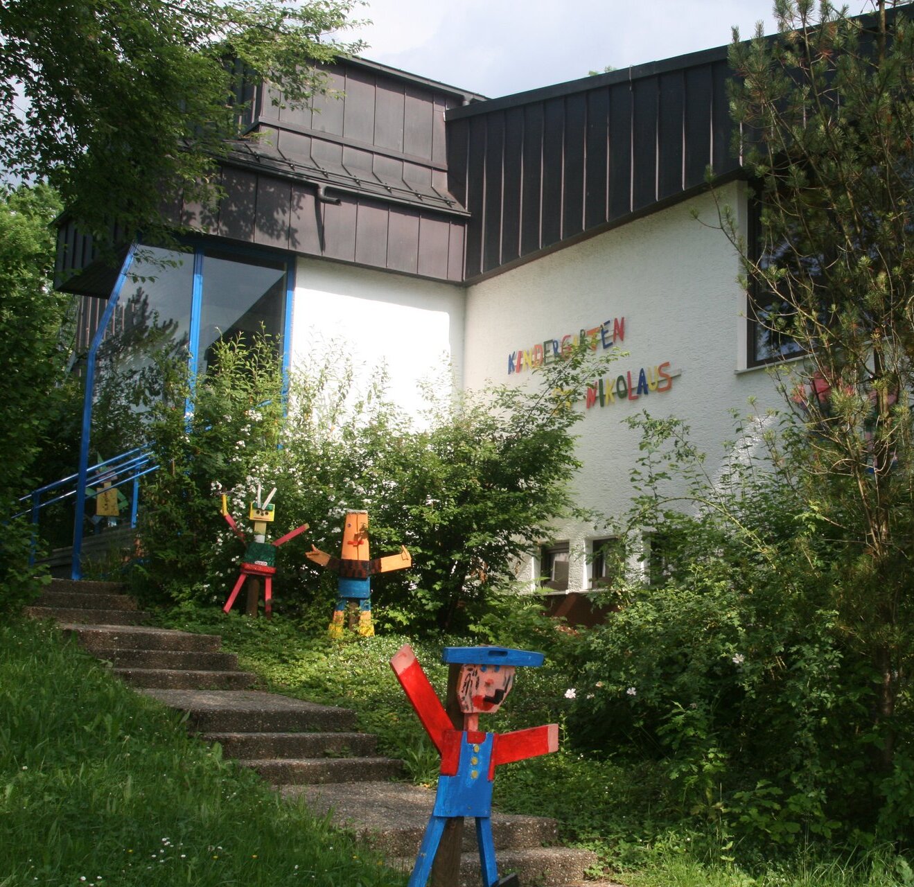 Außenansicht der Kita St. Nikolaus
